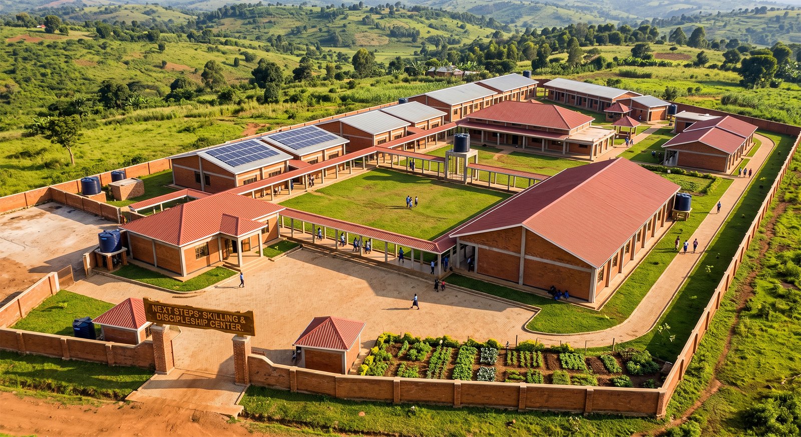 NextSteps Skilling and discipleship Center - Ariel View
