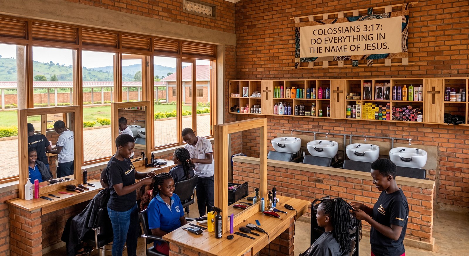 NextSteps Skilling and discipleship Center - salon