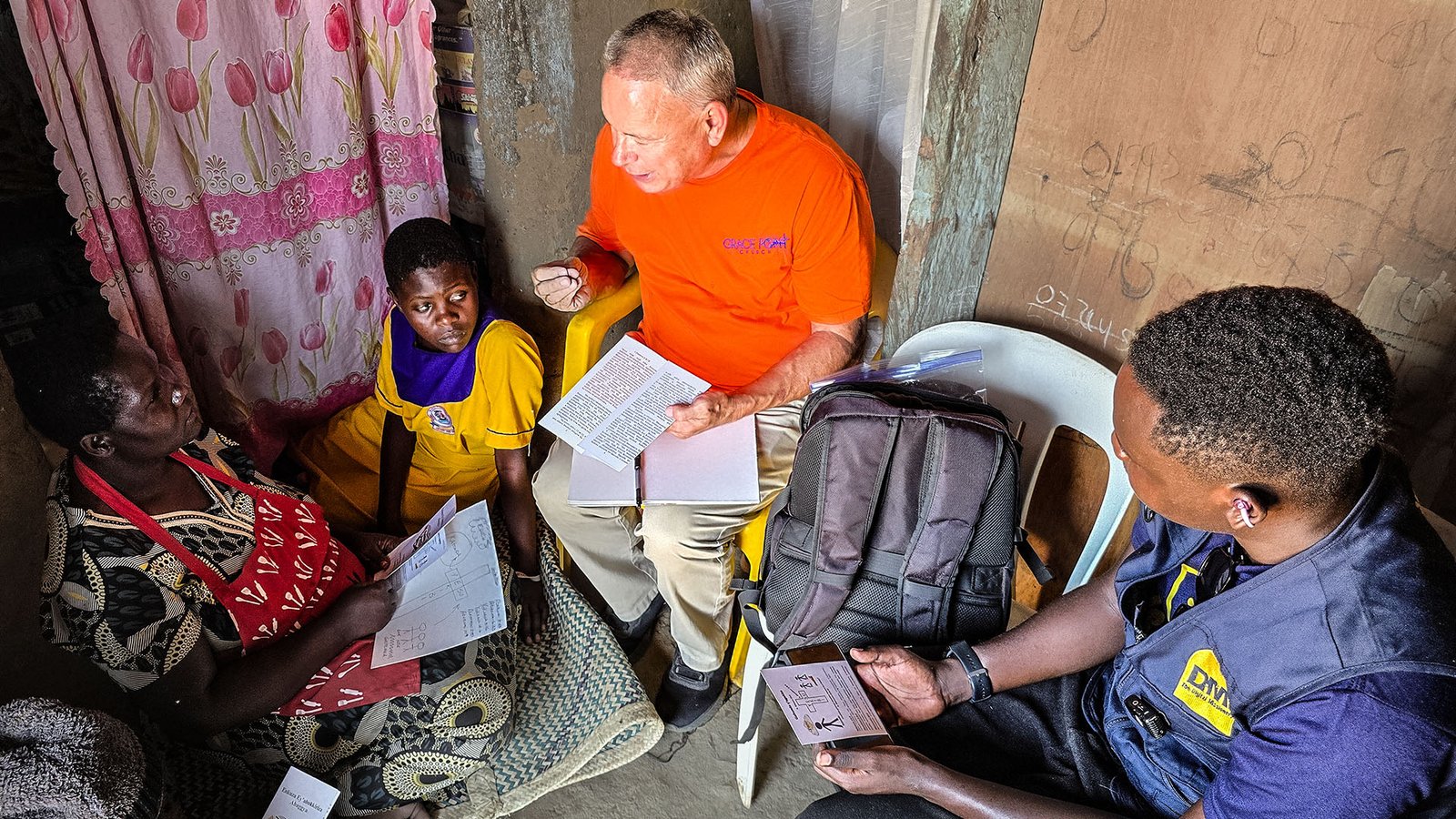 Pastor Alex Preaching to a muslim family